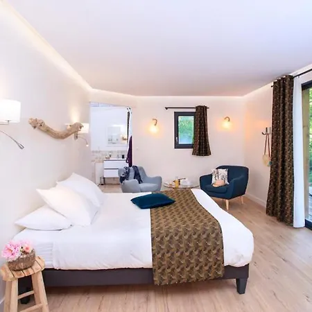 ベッド・アンド・ブレックファスト La Cressonniere Avec 150m2 D'espace Bien-etre A Privatiser ! Le Luxe En Toute Intimite *
