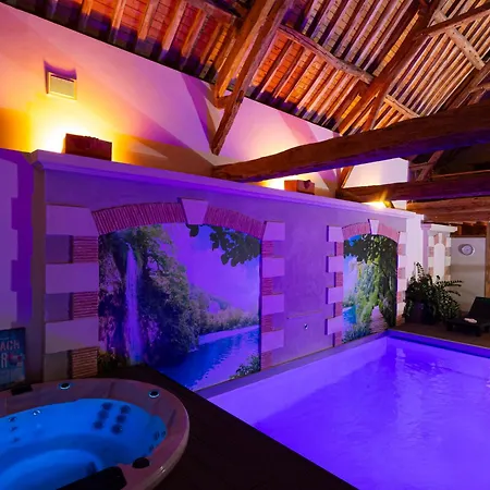 La Cressonniere Avec 150m2 D'espace Bien-etre A Privatiser ! Le Luxe En Toute Intimite ベッド・アンド・ブレックファスト ソアソン